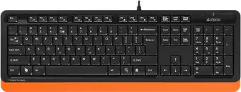 Клавиатура A4Tech Fstyler FK10 (черный/оранжевый)