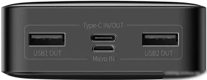 Портативное зарядное устройство Baseus Bipow Digital Display PPDML-J01 20000mAh (черный) – фото товара