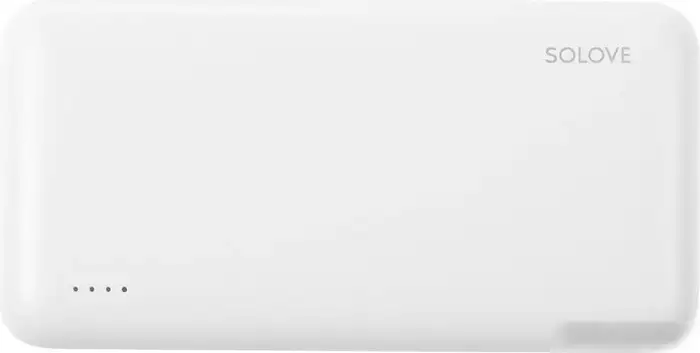 Внешний аккумулятор Solove 003M 20000mAh (белый) – фото товара