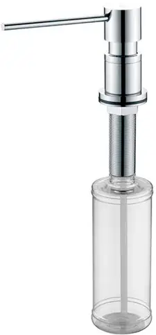 Дозатор для жидкого мыла Paulmark Kraft D003-CR (хром) – изображение в каталоге