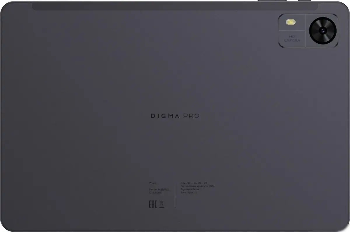 Планшет Digma Pro Zoom 4G 8GB/256GB (темно-серый) – фото товара
