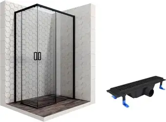 Душевой уголок Ambassador Set 11011205R-ST2 - изображение в каталоге