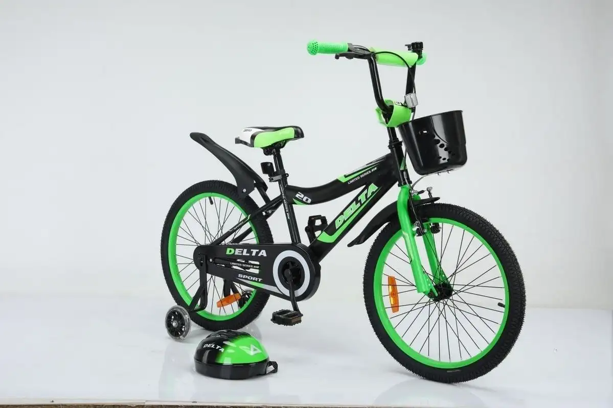 Детский велосипед Delta Sport 2005 20 (зеленый, разобранный, в коробке) – фото товара