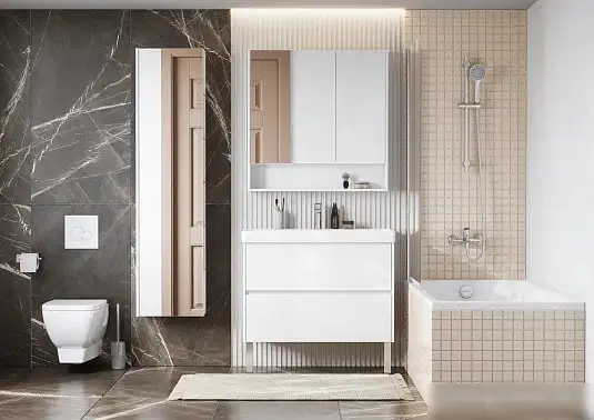 Акватон Шкаф-пенал Сканди 1A253403SD010 – фото товара