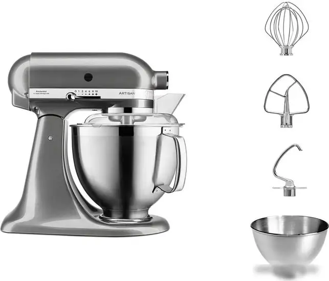 Планетарный миксер KitchenAid 5KSM185PSEMS - фото товара