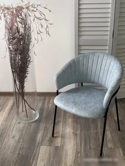 Стул M-City Гемма 688M05704 (Rain 7 Breeze/черный) – фото товара