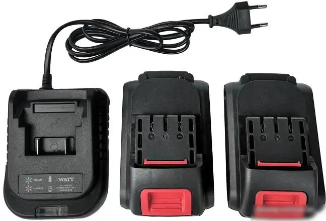 Дрель-шуруповерт WATT WAS-21Li-3 1.021.030.23 (с 2-мя АКБ, кейс) – фото товара