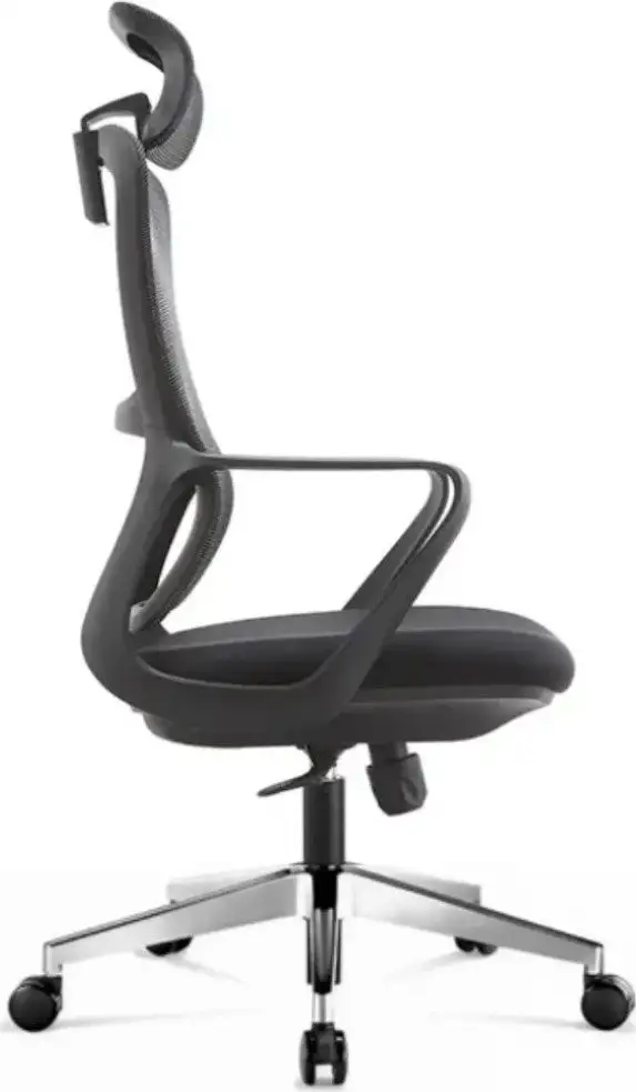 Офисное кресло SitUp Point Black Chrome (сетка Black/Black) – фото товара