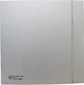 Вытяжной вентилятор Soler&Palau Silent-100 CZ Silver Design Swarowski [5210622400]