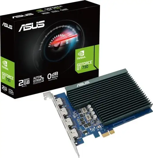 Видеокарта ASUS GeForce GT 730 2GB GDDR5 GT730-4H-SL-2GD5 – фото товара