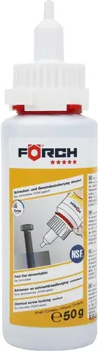 Клеи и герметики для автомобилей FORCH Герметик резьбовой средней фиксации К175 50г 64204000