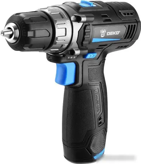 Дрель-шуруповерт Deko DKCD12V PRO 083-1003 (с 1-им АКБ, кейс) – фото товара