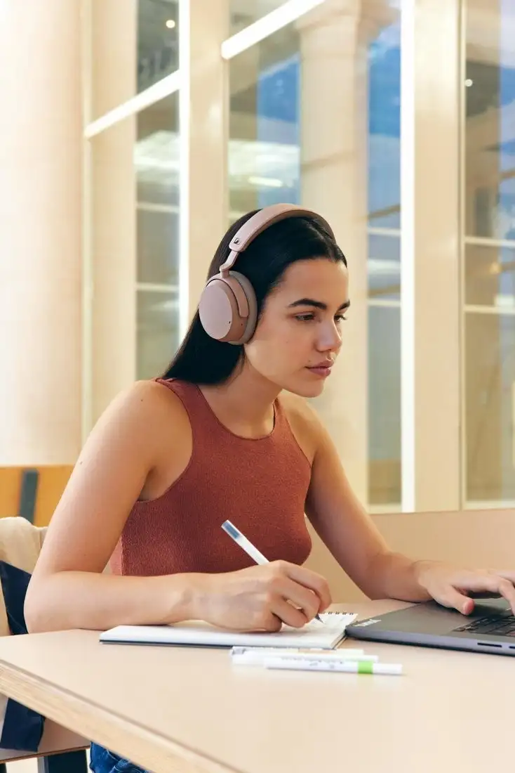 Наушники Sennheiser Accentum Wireless (коричневый/серый) – фото товара