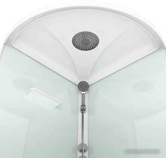 Душевая кабина Domani-Spa Simple 99 mid 90x90 (прозрачное стекло/белый) - фото товара