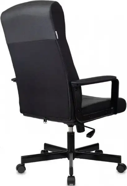 Офисное кресло Бюрократ Dominus (черный, экокожа) – фото товара