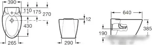 Биде Roca Veranda [357440000] - фото товара