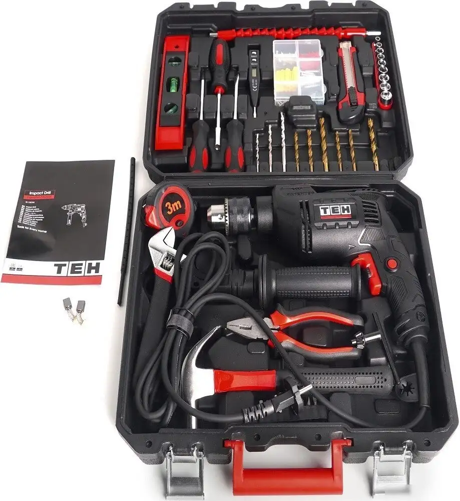 Ударная дрель TEH TD1307AX (кейс) – фото товара