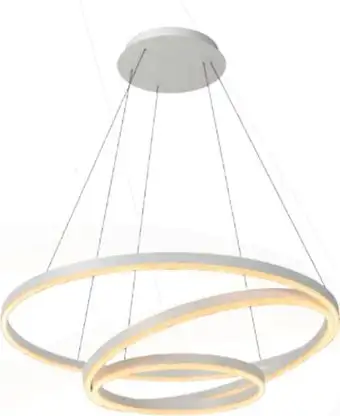 Подвесная люстра AksHome Twist LED (белый) – изображение в каталоге