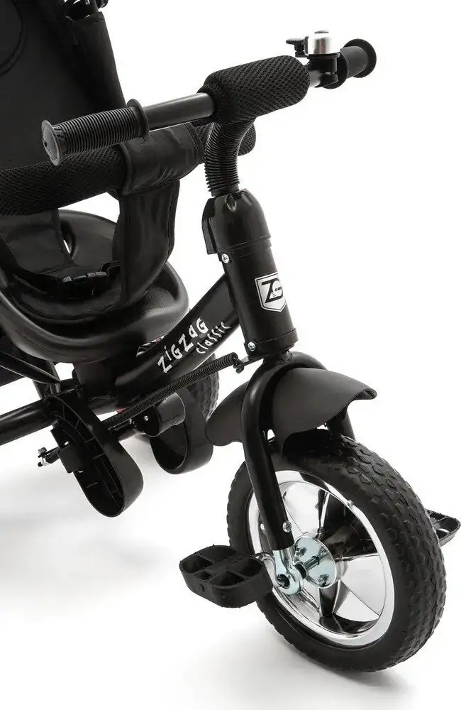 Детский велосипед Zigzag Classic 10/8 5588/33549 (черный, разобранный, в коробке) – фото товара