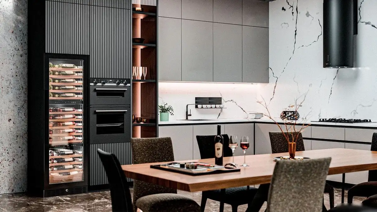 Винный шкаф Meyvel MV98-KBT3 (Slim) — фото товара