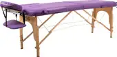 Массажный стол Atlas Sport складной 2-с 60 см деревянный (фиолетовый) – изображение в каталоге