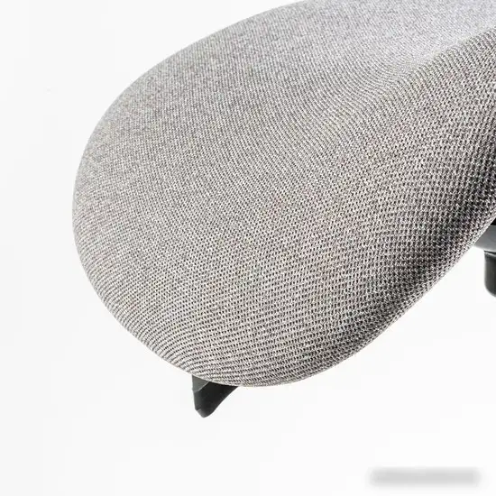 Офисный стул Chair Meister Saddle (пластик белый/ткань серая) – фото товара