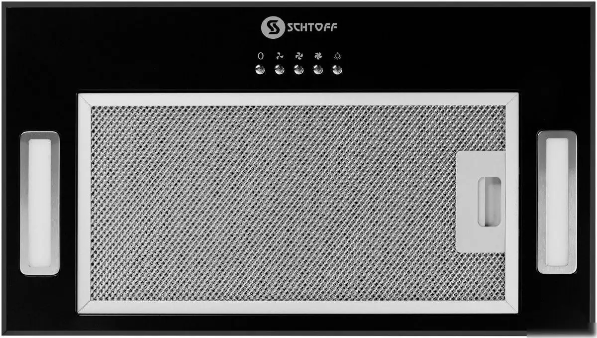 Кухонная вытяжка Schtoff Vento 50 Black - фото товара