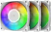 Набор вентиляторов Geometric Future Squama 2505 ARGB Triple Pack (белый)