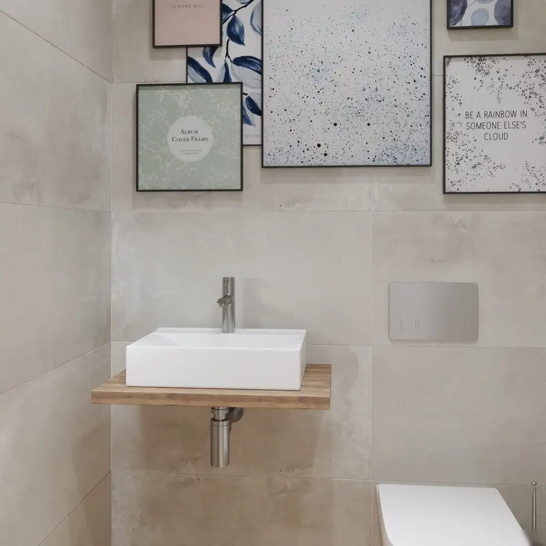 Умывальник Lauter 21887B + клапан 21190CH - фото товара