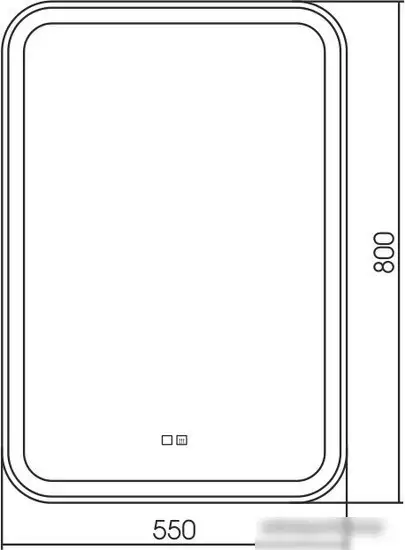 Silver Mirrors Мальта RGB 55x80 LED-00002511 – фото товара