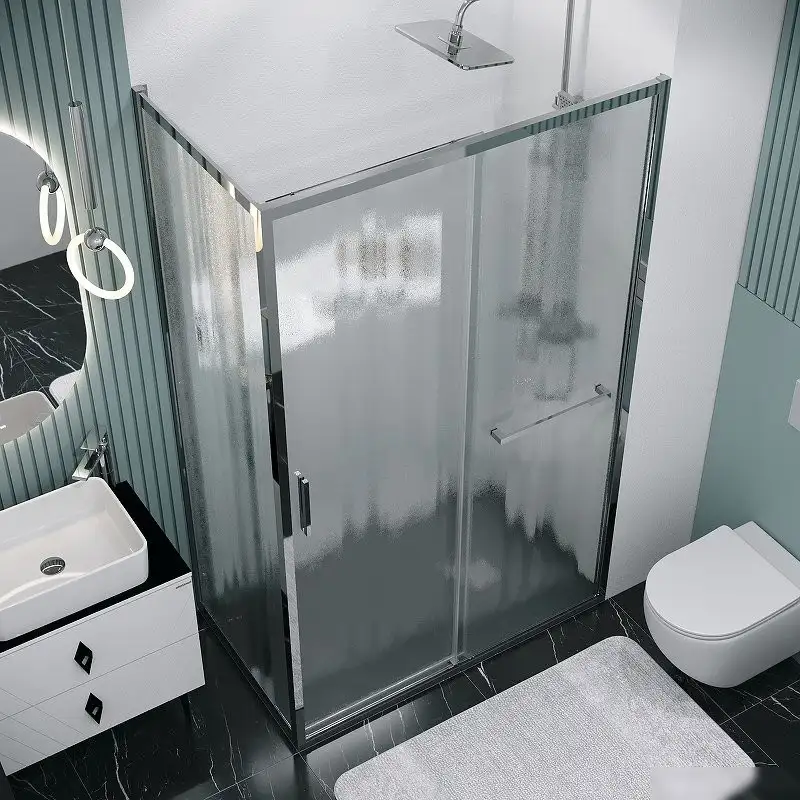 Душевая стенка Grossman Style 90x195 200.K33.05.90.10.02 (хром,стекло шиншилла) - фото товара