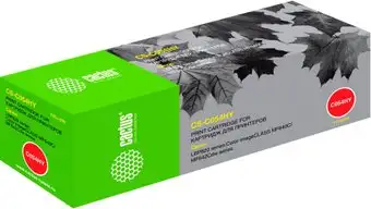 Картридж CACTUS CS-C054HY (аналог Canon 054H Yellow) – изображение в каталоге