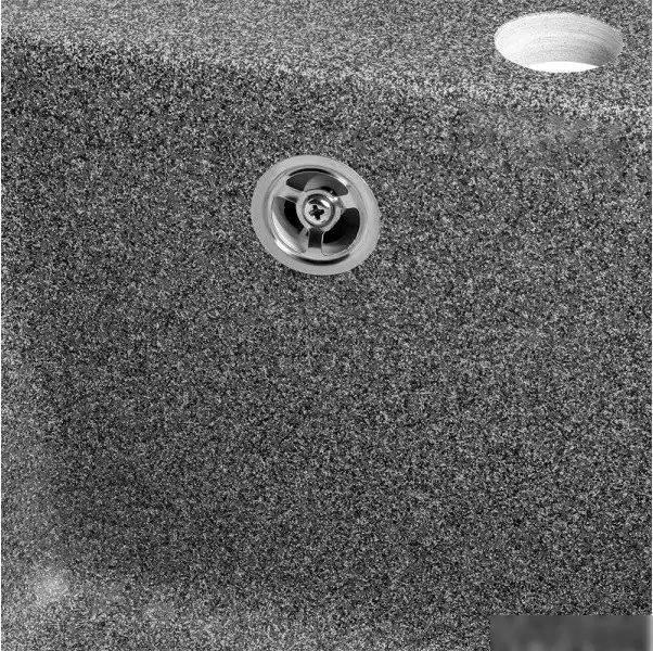 Кухонная мойка Saniteco Silva (графит с сифоном) - фото товара