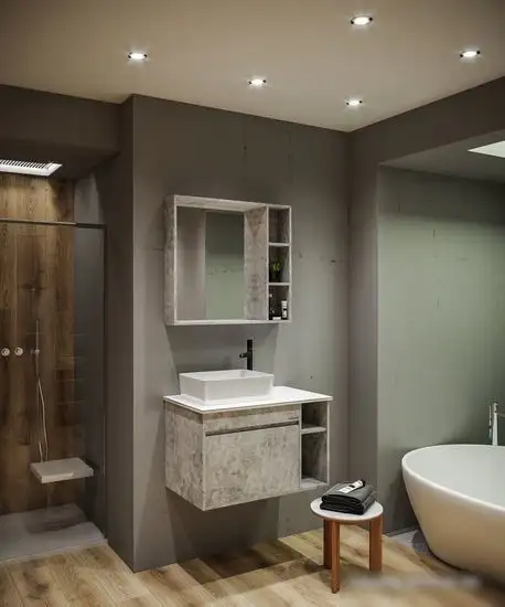 Grossman Шкаф с зеркалом Фалькон 80 208003 – фото товара