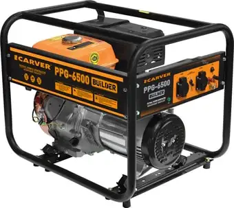 Бензиновый генератор Carver PPG-6500 Builder – изображение в каталоге