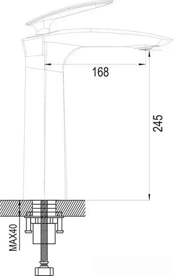Смеситель Rose R1111 - фото товара