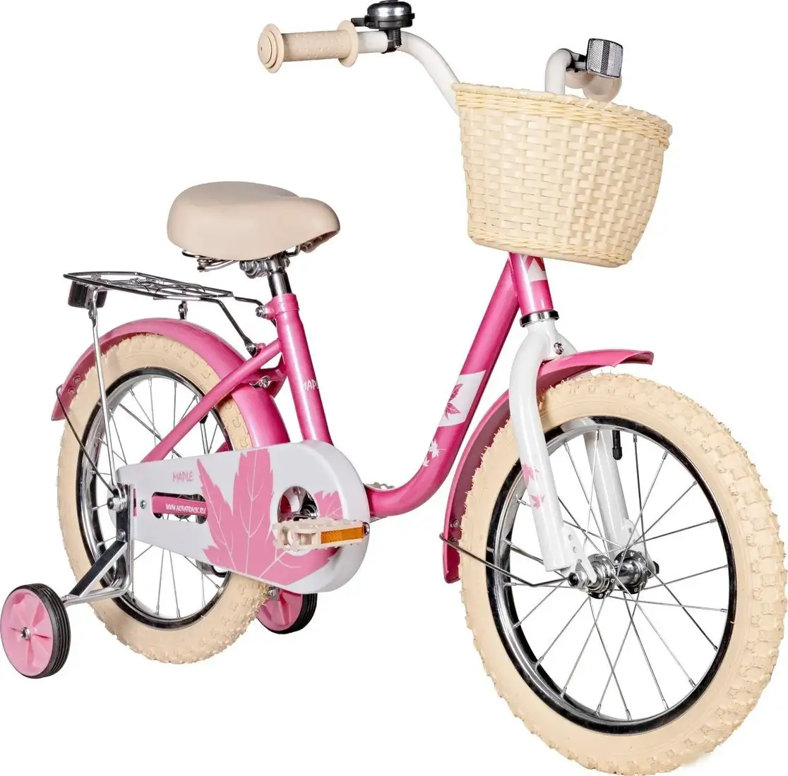 Детский велосипед Novatrack Maple 14 144MAPLE.PN5 (розовый, разобранный) – фото товара