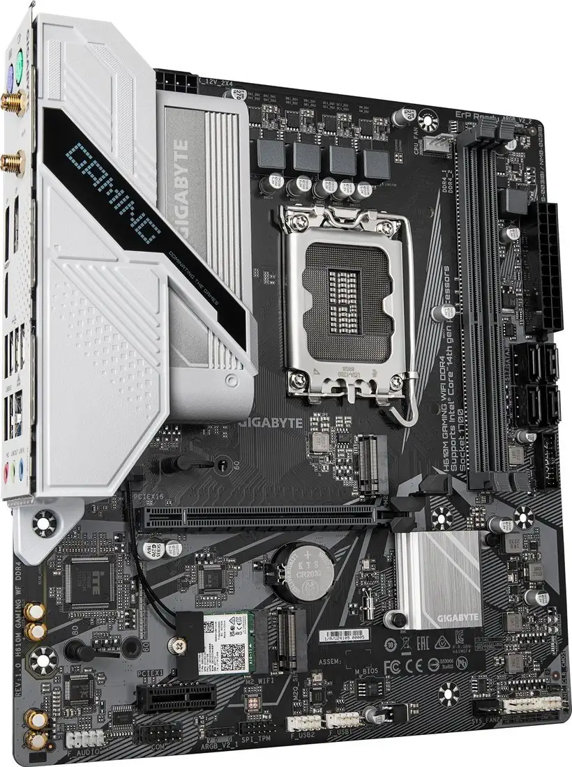 Gigabyte H610M Gaming WiFi DDR4 (rev. 1.0) – фото товара