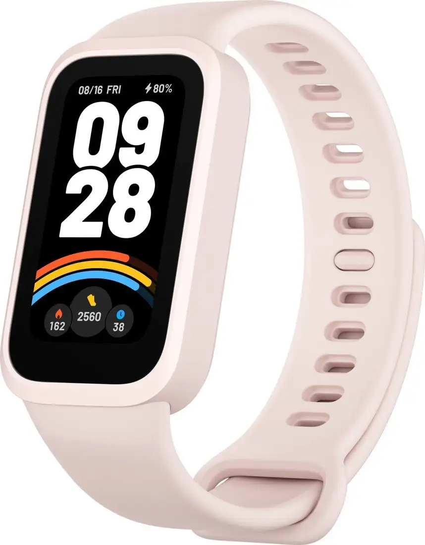 Фитнес-браслет Xiaomi Smart Band 9 Active M2435B1 (розовый, международная версия) – фото товара