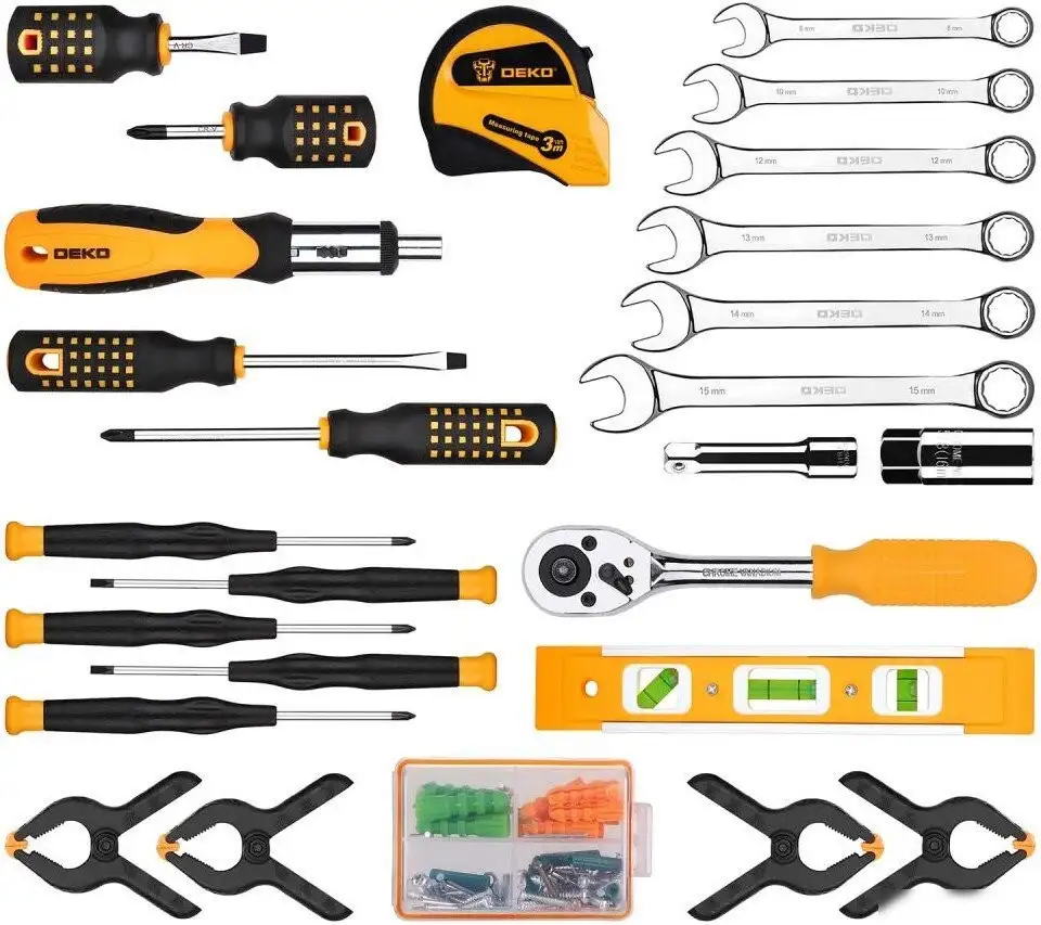 Набор домашнего мастера Deko DKMT168-1 (168 шт) – фото товара