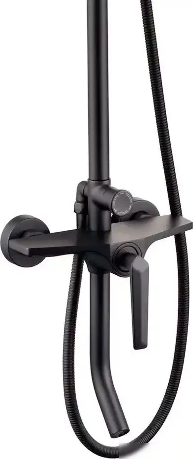Душевая система Grocenberg GB7025 (черный матовый) - фото товара