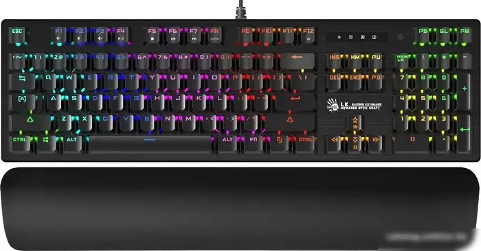 Клавиатура A4Tech Bloody B825R (Light Strike Red)