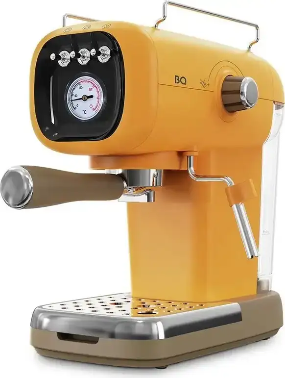 Рожковая кофеварка BQ CM2004 (желтый) - фото товара