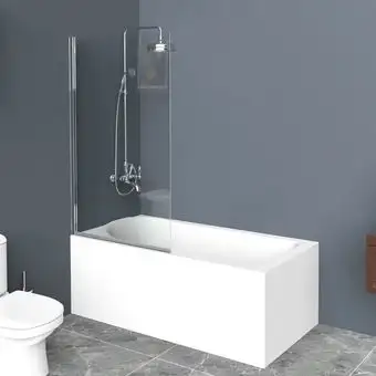 Стеклянная шторка для ванны BelBagno UNO-V-1-80/150-C-Cr