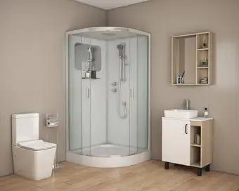 Душевая кабина Niagara NG-6001-01 90x90x210 (прозрачное стекло)