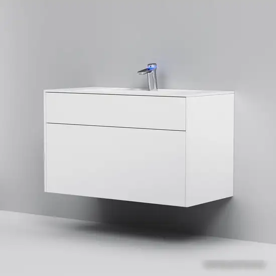 AM.PM Тумба под умывальник Inspire 2.0 100 M50AFHX1003WM (белый) – фото товара