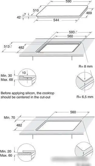 Варочная панель Whirlpool AKT 616 NB - фото товара