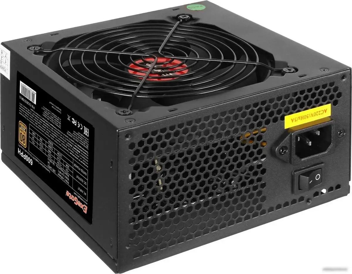 Блок питания ExeGate 600PPH 80 Plus Bronze EX280578RUS – фото товара