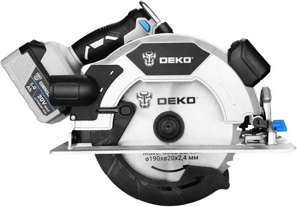 Дисковая (циркулярная) пила Deko DKCS20DA PRO 085-1156 (с 1-им АКБ) – фото товара