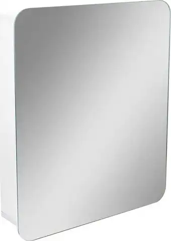 Doratiz Шкаф с зеркалом для ванной Аква 50 2711.172 (белый) – изображение в каталоге